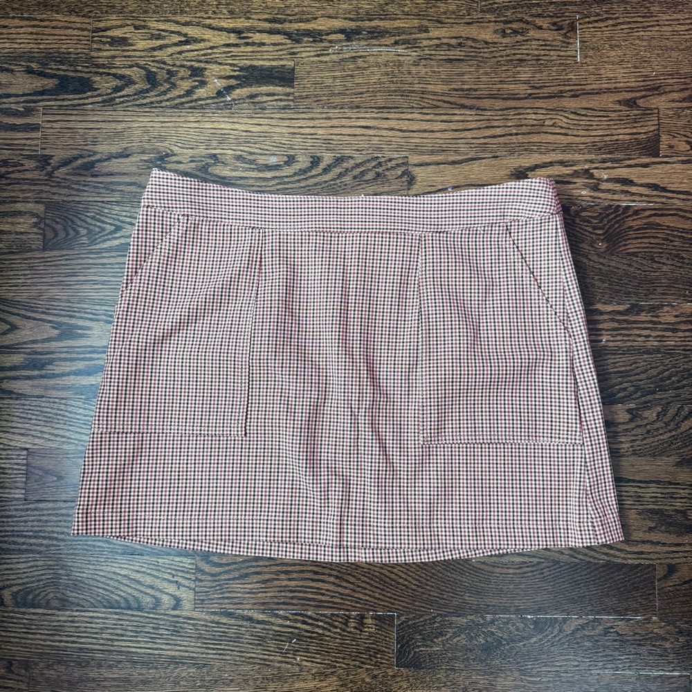 A new day Checkered Skirt